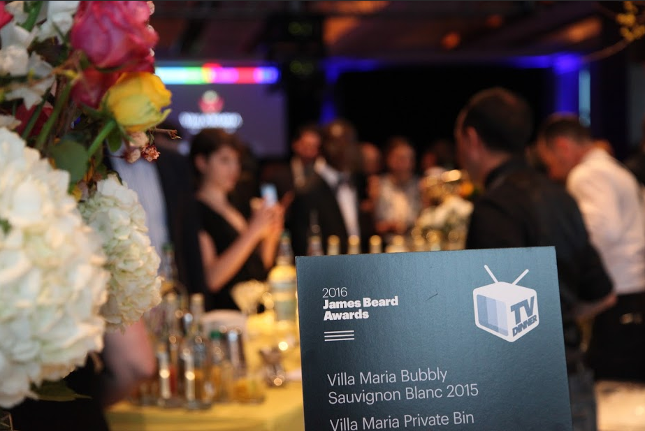 Cocktail Sign at 2016 James Beard Awards