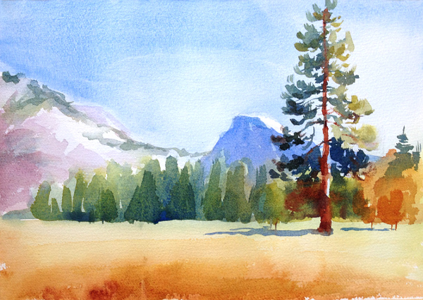 Watercolor Landscape Painting: 12-Step Tutorial  Craftsy