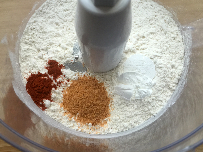 flour and seasonings