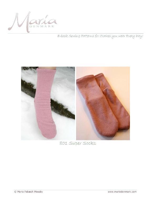 Super Socks Sewing Pattern
