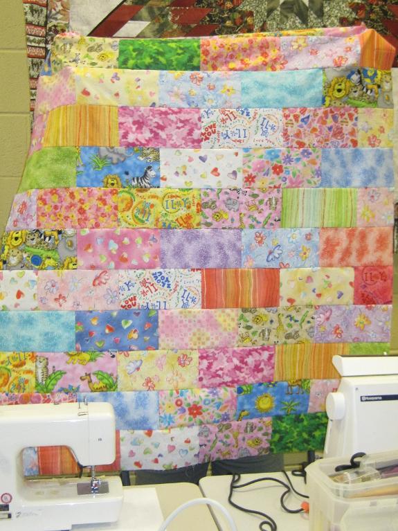 Scrappy Bricks Quilt