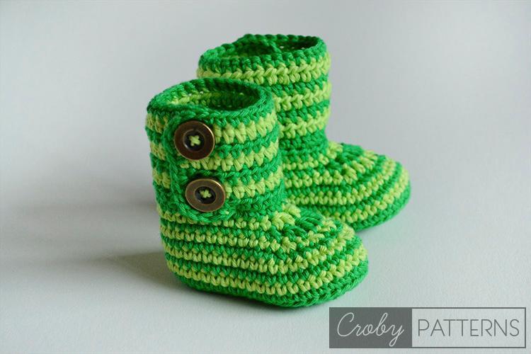 Crochet Baby Booties FREE Pattern