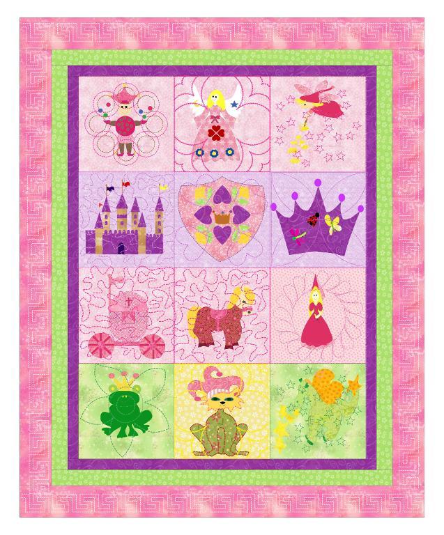 Baby Quilt A Girls Imagination