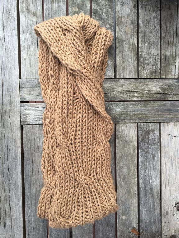 Infinite Wave Cowl Knitting Pattern