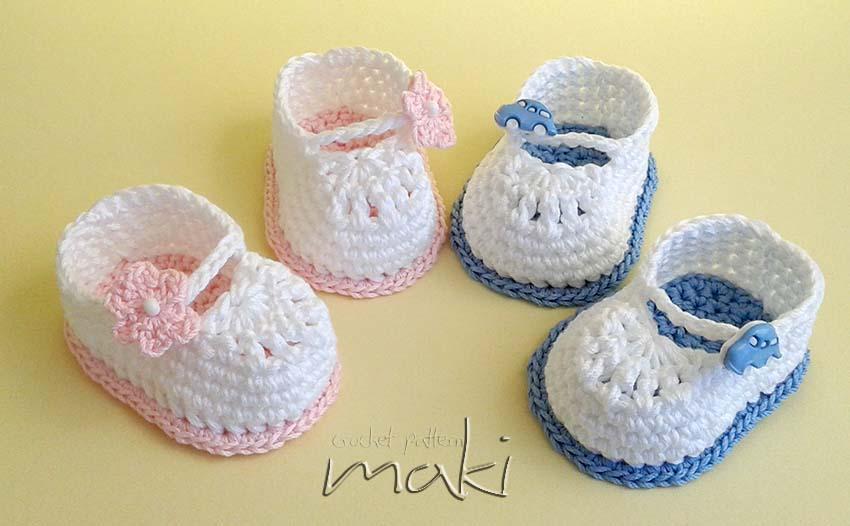 Mini Booties FREE Crochet Pattern