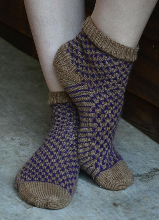 Purple Cork FREE Knitting Pattern