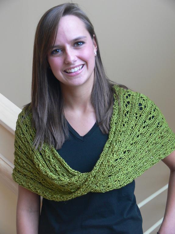 Soft Cables Moebius Infinity Scarf and Wrap