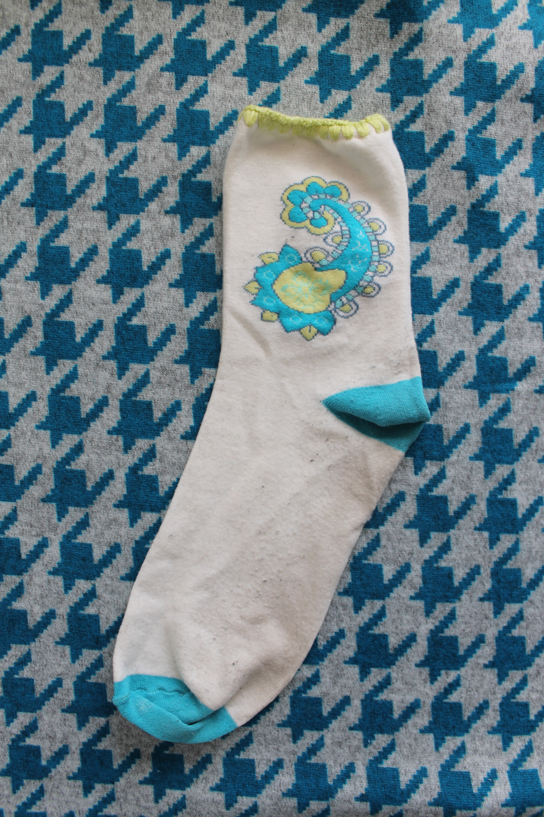 Cutting your own sock pattern