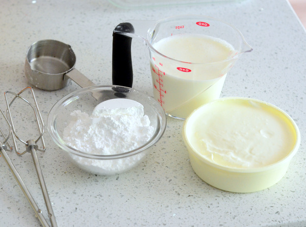 No-Cook Tiramisu Filling Ingredients