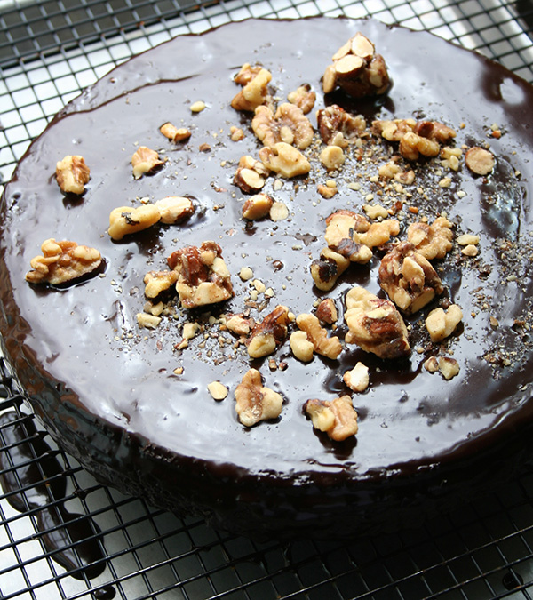 Flourless chocolate cake