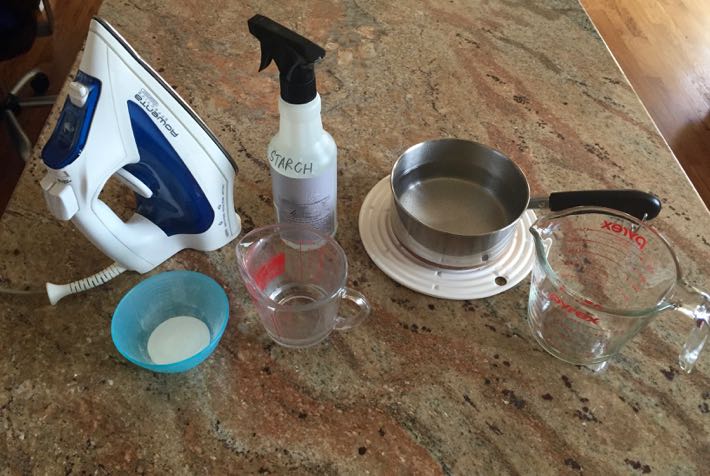 Eco-novice: Easy Homemade Starch for Ironing (and DIY Alternative to Dry  Cleaning)