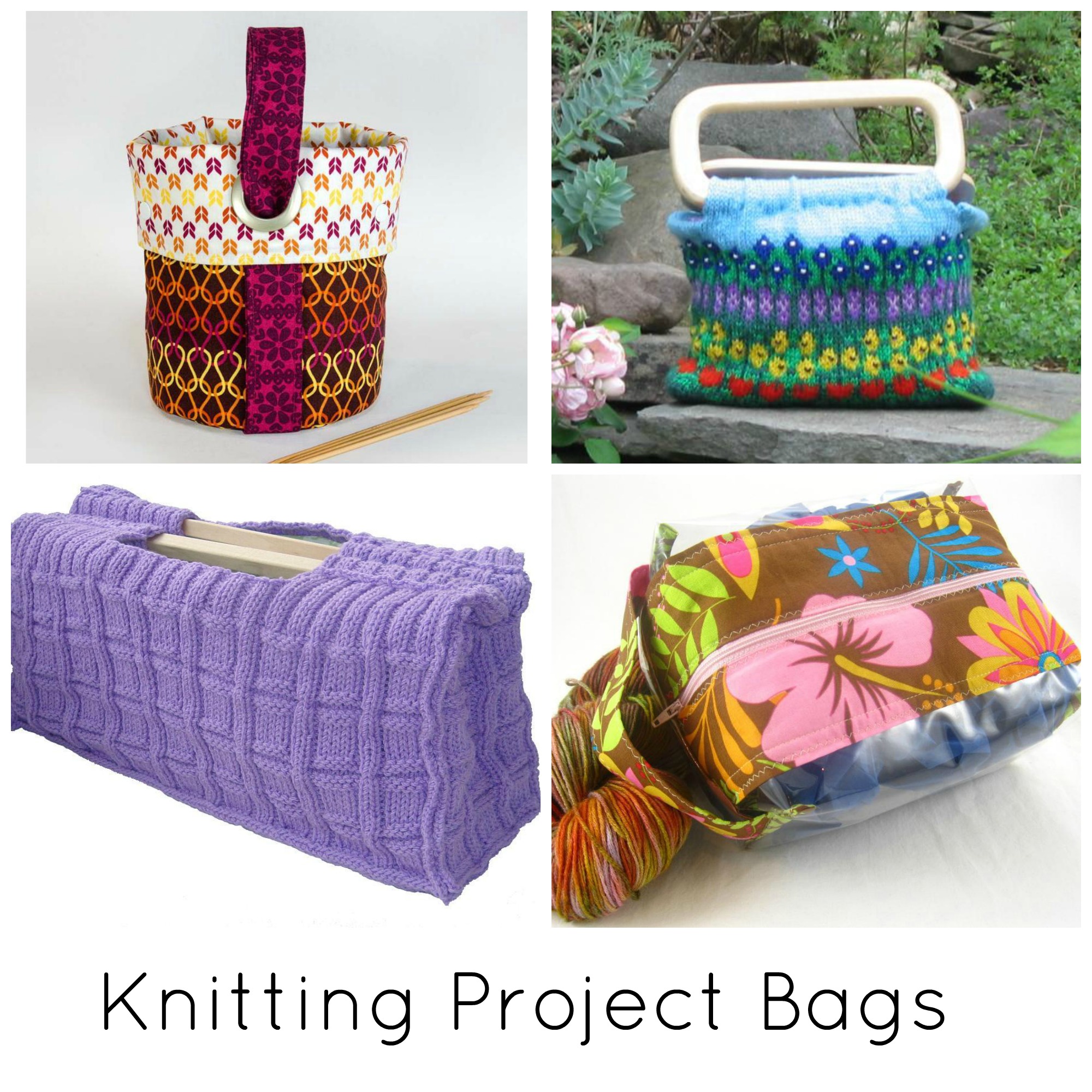 Knitting Project Bags