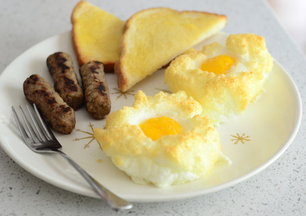 How to Make Baked Eggs in Clouds