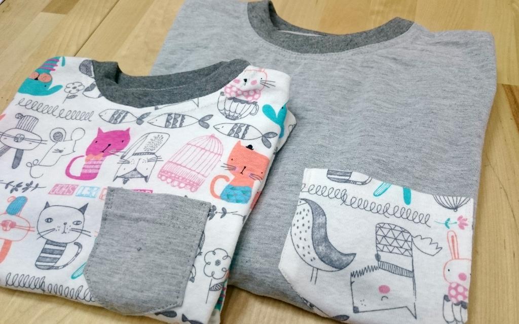 Parent & Child Matching Tee FREE Sewing Pattern