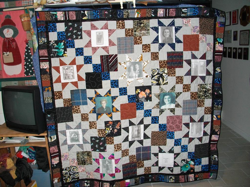 Memory Quilt With Photos