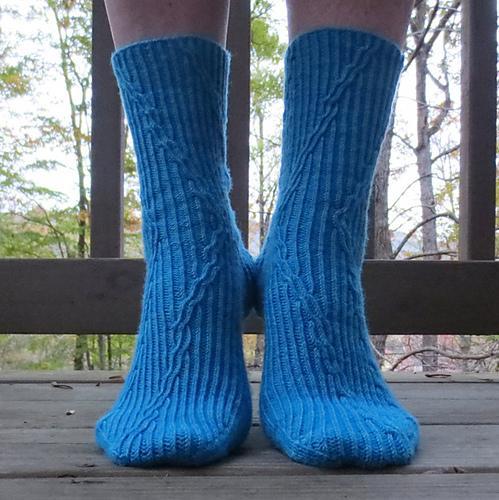 Serendipity Free Sock Knitting Pattern