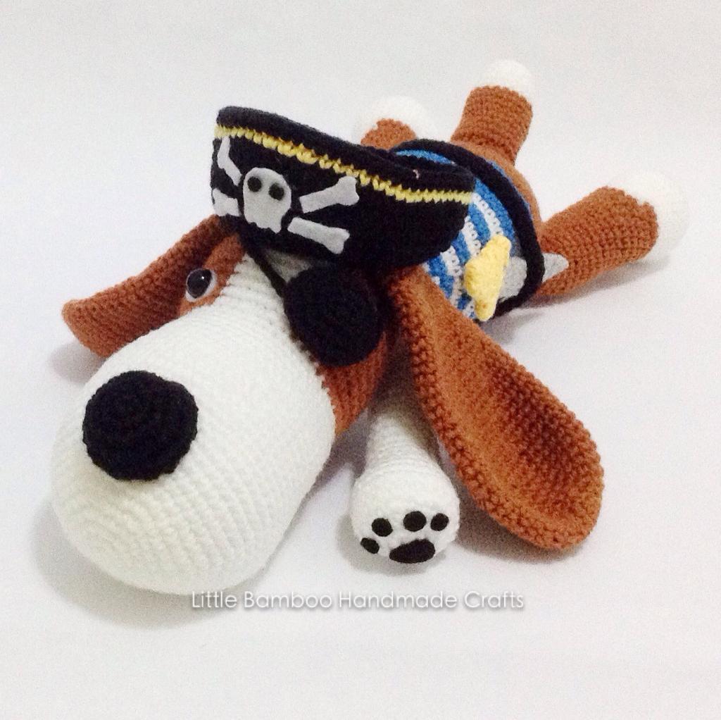 The Pirate Dog Crochet Pattern