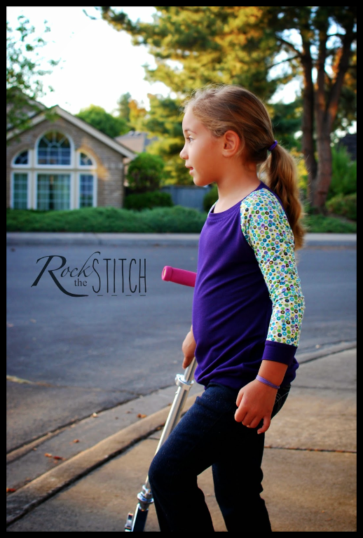 Free Children's Raglan T-Shirt Sewing Pattern