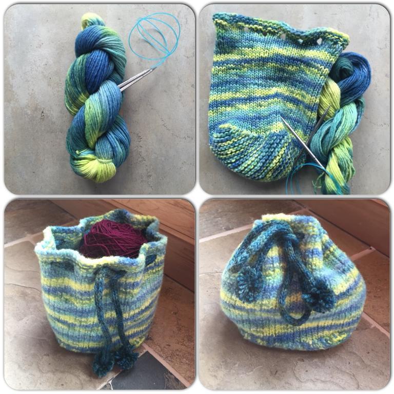 Vanilla Project Bag Knitting Pattern