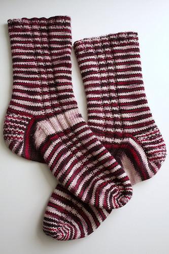 Crazy Yarn Socks FREE Knitting Pattern