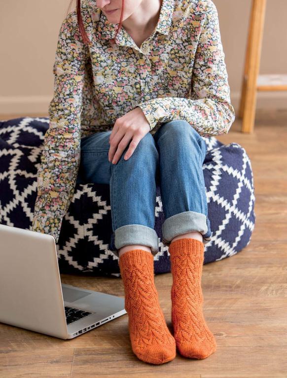 The Oh, Valencia! Sock FREE Knitting pattern