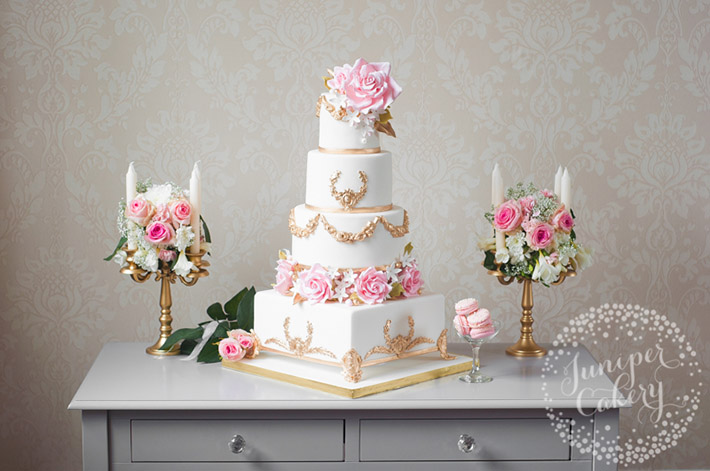 Stunning faux cake stand effect tutorial