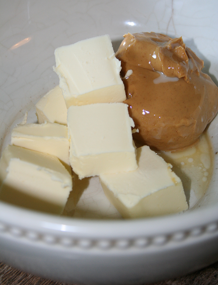 Peanut butter and butter