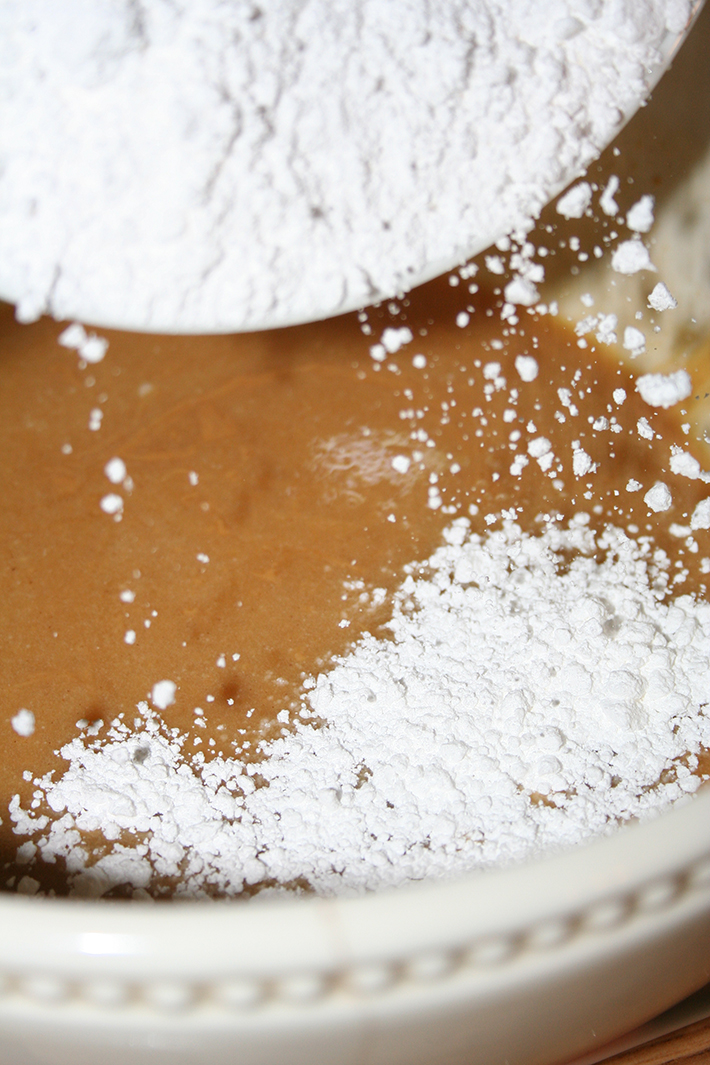 Making PB fudge