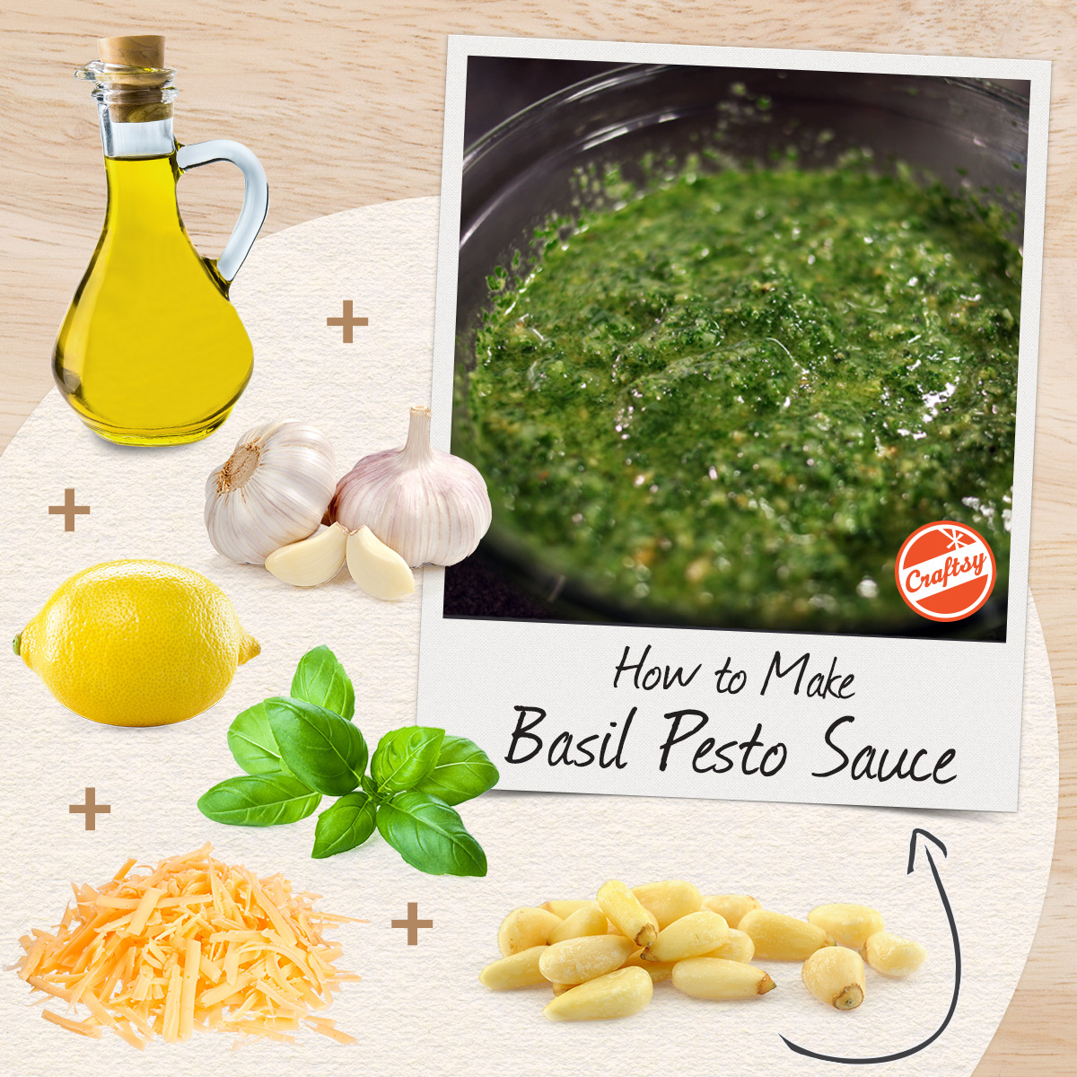 Basil Pesto Ingredients
