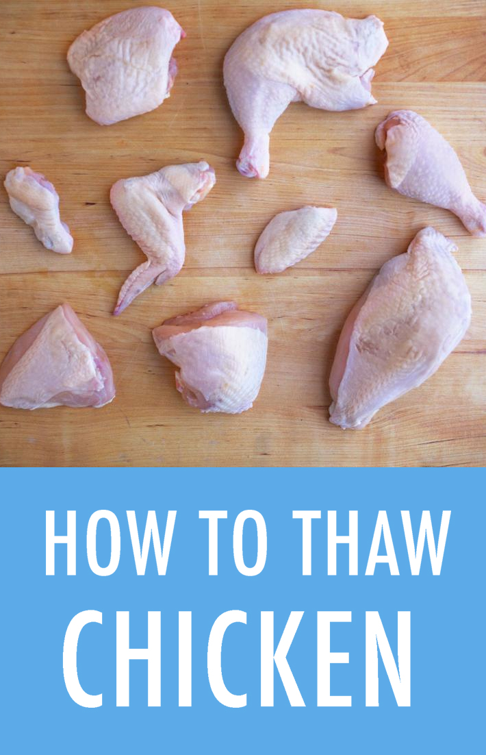 How to thaw chicken