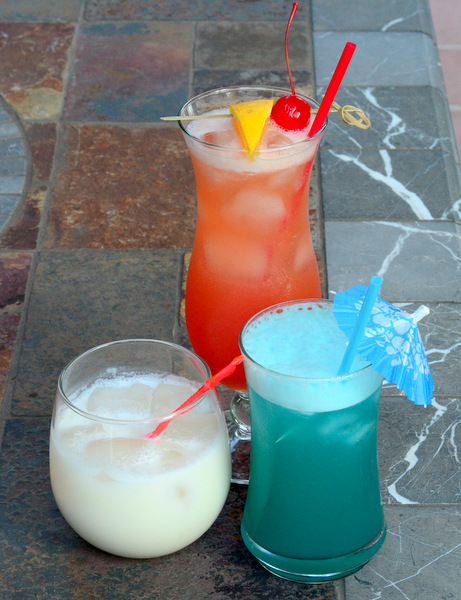 Red White and Blue Cocktails