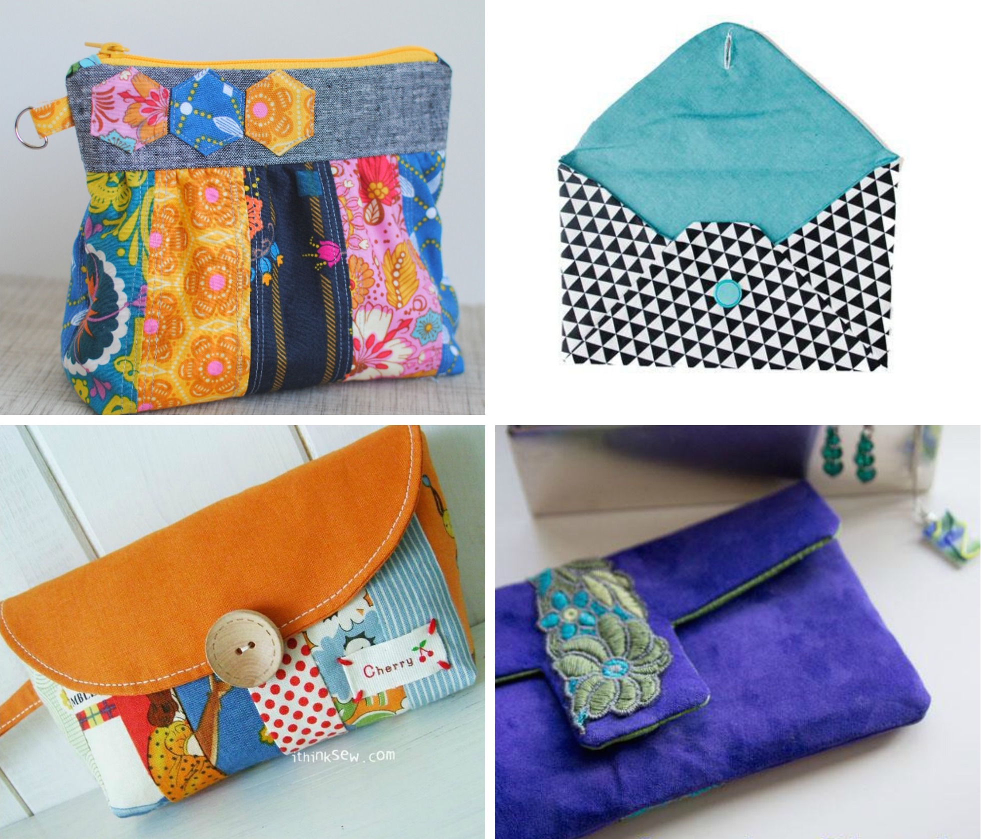 Free Clutch Sewing Patterns