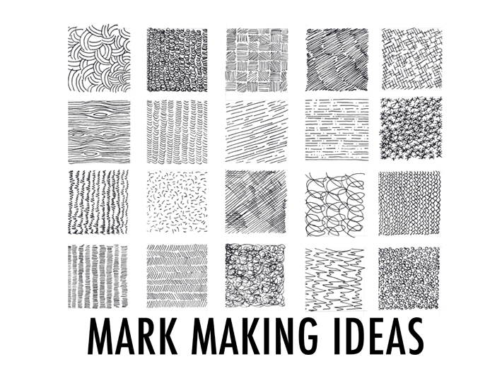 Mark making ideas