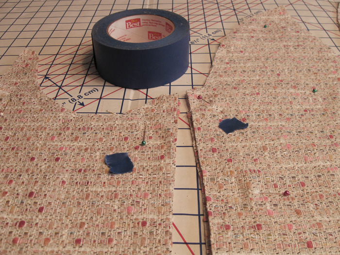 roll of blue painters tape