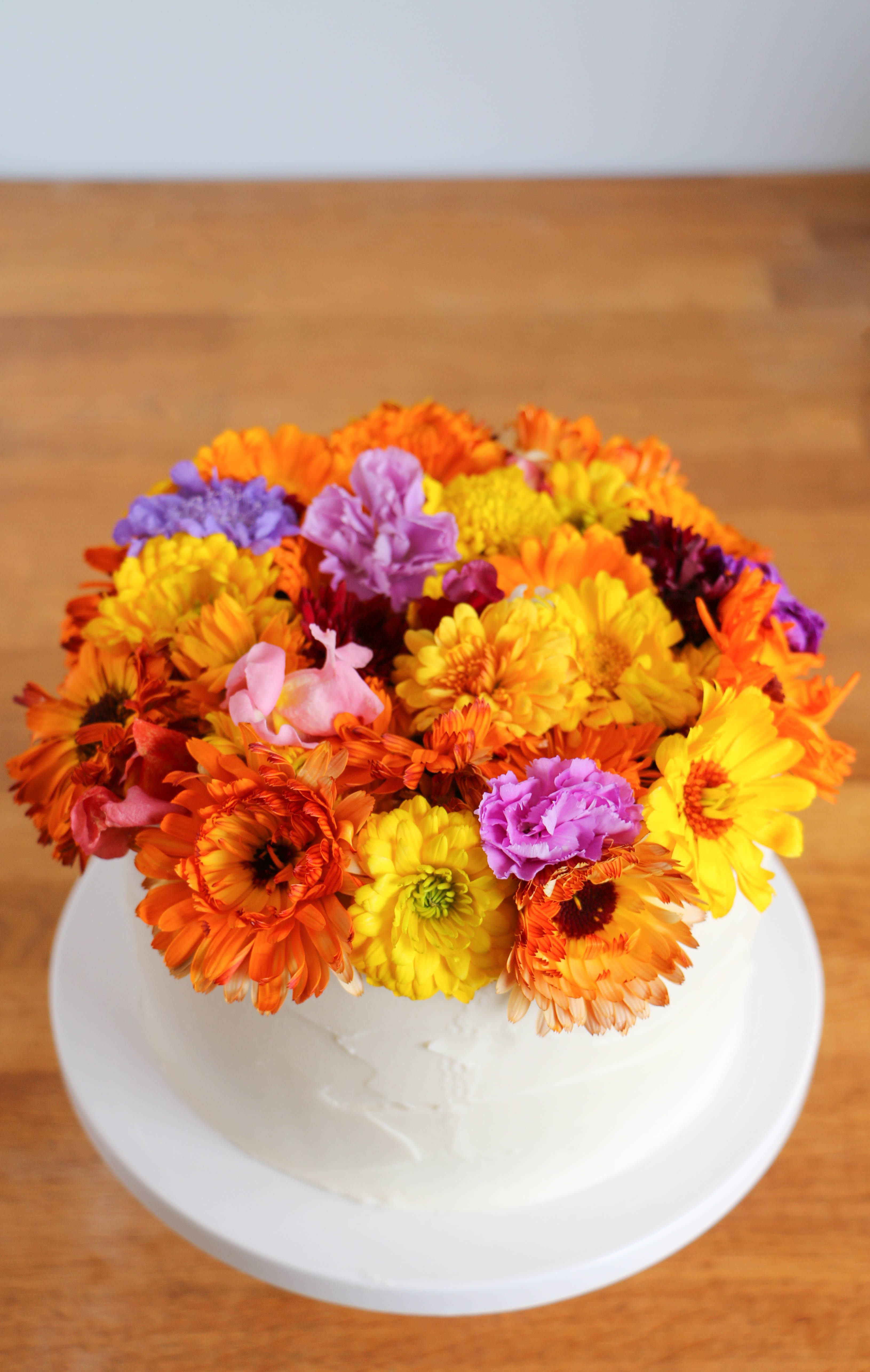 Floral Filled Cake | Erin Gardner