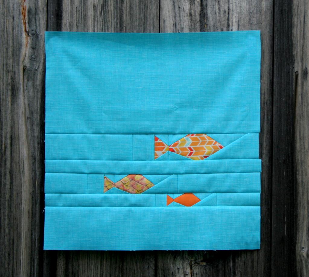 Fishies Paper Pieced Panel