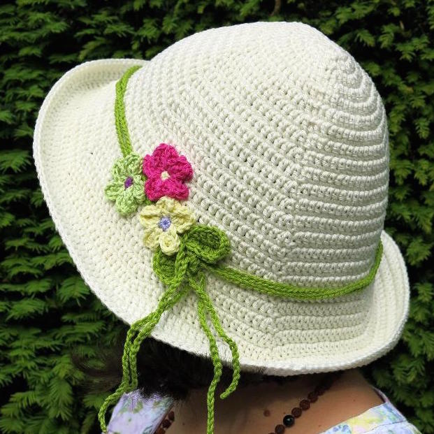 summer crochet hat