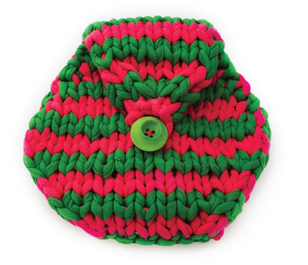 Honeycomb Clutch Purse FREE Knitting Pattern