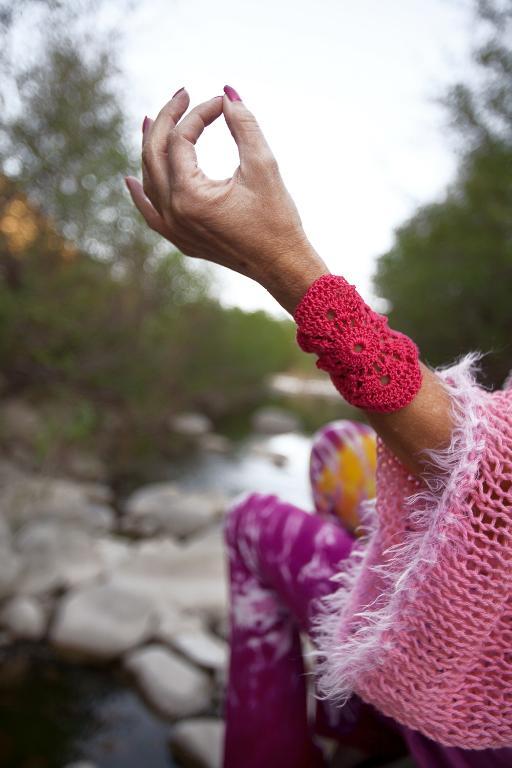 Mandala Cuff Crochet Pattern