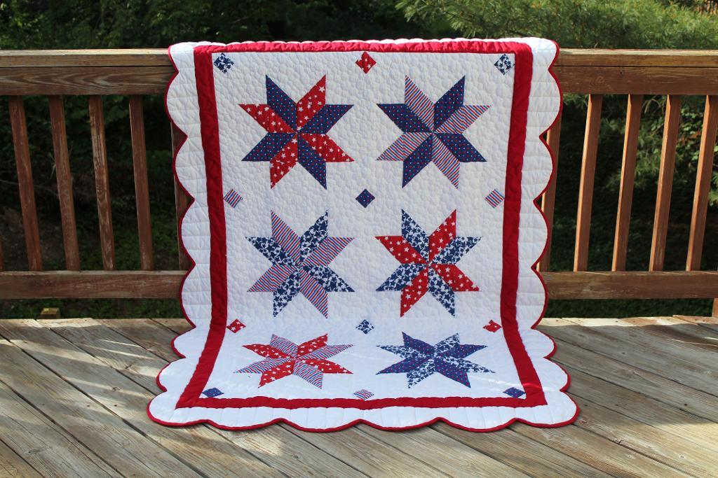 Patriotic Star Quilt