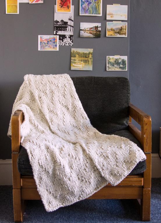 Laurie Blanket Knitting Pattern
