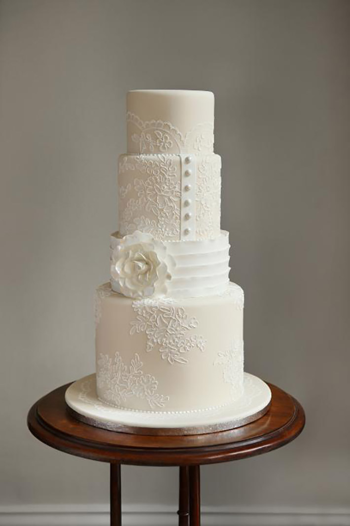 White Wedding Cakes