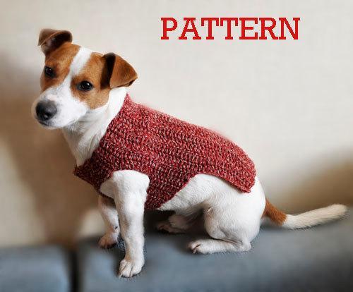 Crochet Dog Sweater Pattern