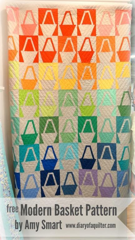 Modern Baskets quilt pattern