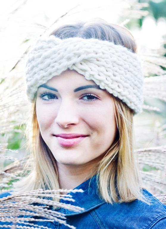 Wild One Headband Knitting Pattern