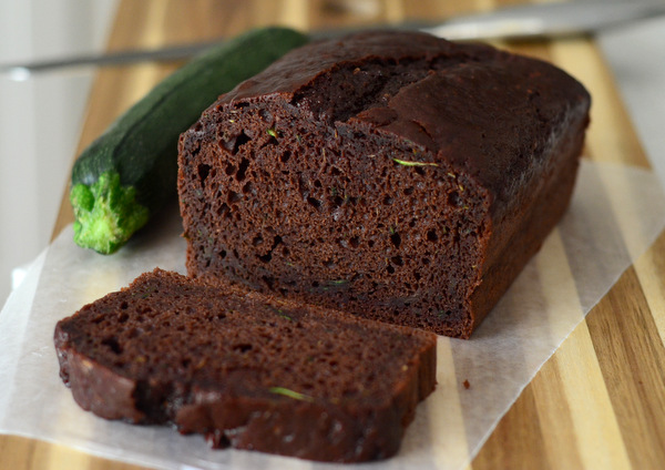 Lightened Up Chocolate Zucchini Bread Recipe