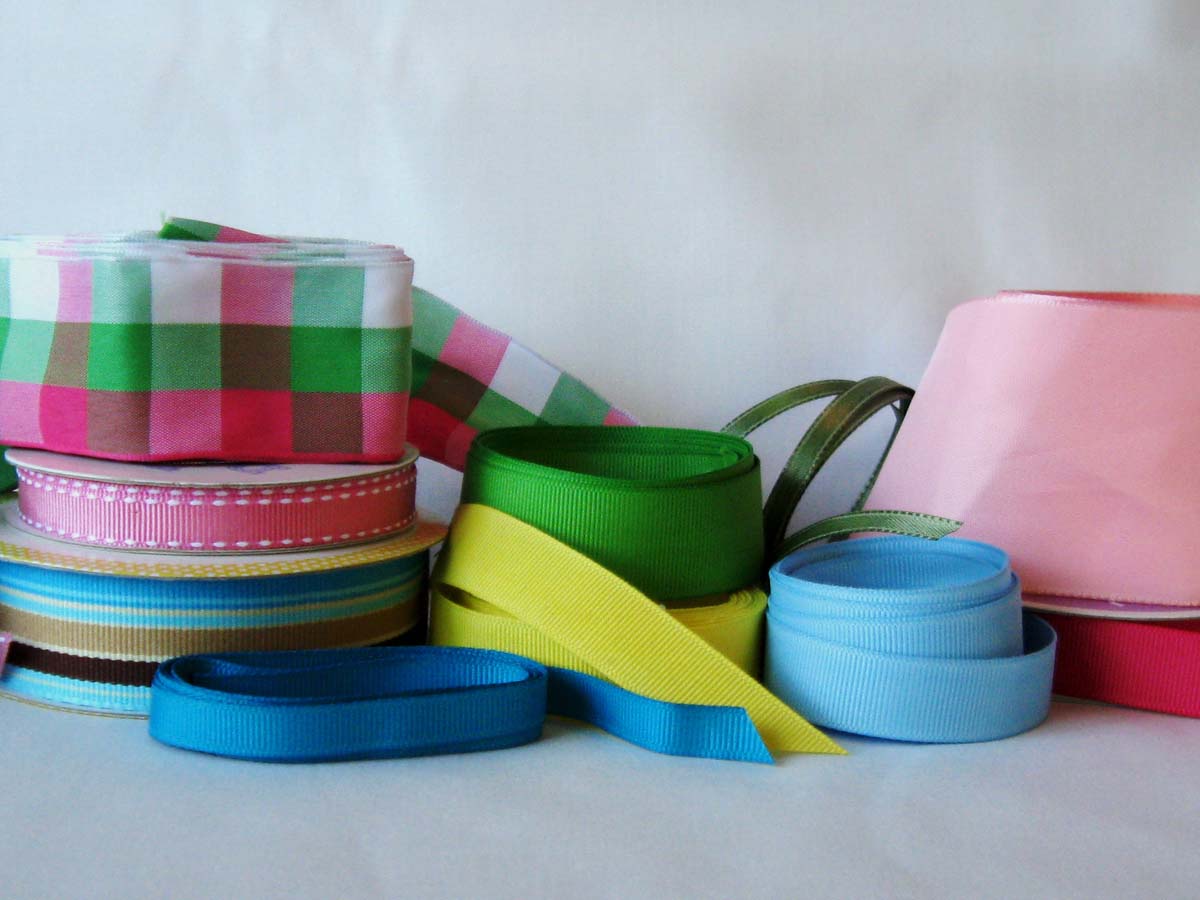 Assortment of ribbons