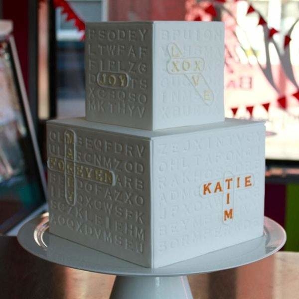Wordsearch Wedding Cake