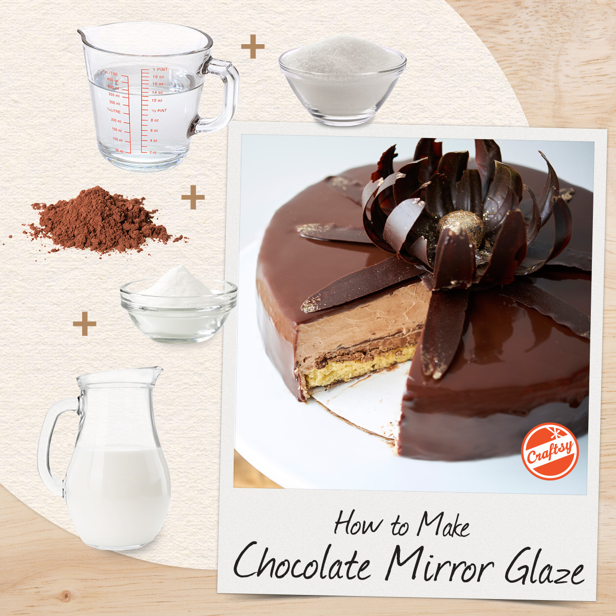 Mirror Chocolate Glaze Recipe