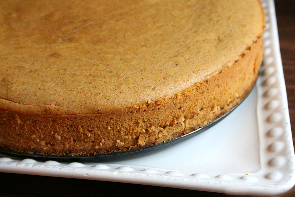 Pumpkin cheesecake